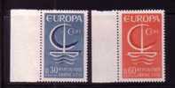 EUROPA-CEPT France: 1966, N°1490/1 -  Neuf TB** - MNH --  à Moins De 30% De La Cote - 1966