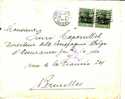 BELGIUM USED COVER OCCUPATION 1916 CANCELED BAR ANTWERPEN - OC1/25 Gobierno General