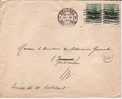 BELGIUM USED COVER OCCUPATION 1916 CANCELED BAR BRUSSEL - OC1/25 General Government