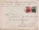 BELGIUM USED COVER OCCUPATION 1916 CANCELED BAR ANTWERPEN - OC1/25 General Government