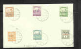 Italy-1917 Occupation Fiume  6 Stamps Used On Paper - Fiume