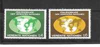 Nations Unies Vienne N°9 Et 10 Neufs** - Sonstige & Ohne Zuordnung