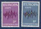 CEPT / Europa 1972 Luxembourg N° 796-97 ** - 1972