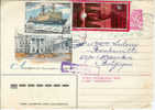 RUSSIE:1978:Entier Postal Avec Bateau.Par Avion. - Brieven En Documenten
