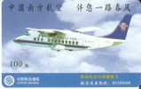 TARJETA DE CHINA DE UN AVION  (PLANE) - Flugzeuge