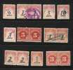 Small Lot Of United States Postage Dues - Taxe Sur Le Port