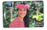 COOK ISLANDS ***  Limited Card GPT System 10$ ( Beautifull Young Girl ) - Iles Cook