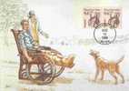 CPJ Usa 1988 Santé Handicaps Fauteuil Roulant 1920 Wheel Chair - Handicap