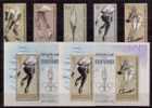 BURUNDI MNH** COB 75/79, BL 3 & 3 A OLYMPIC GAMES PATINAGE - Unused Stamps