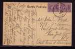 BELGIUM - VF 1921 DINANT POSTCARD To NEW YORK - Cartas & Documentos