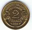 2 FRANCS "Morlon" 1939 - 2 Francs