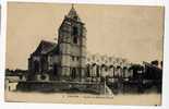 Cpa NAOURS  église N°5 L Caron Ed -cimetière - Naours