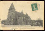 18 - DUN-SUR-AURON -Eglise St-Etienne (Monument Historique) - Animée, Charette - 1908 - Dun-sur-Auron