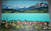 Switzerland,Zug,General View,Total,Lake,Mountains,vintage Postcard - Zug