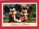 CPSM. MICKEY'S COLLECTION. MICKEY ET MINNIE. N° A0502 - Disneyland