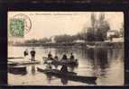 94 BRY LE PERREUX Bords De Marne, Animée, Barques, Beau Plan, Ed GI 2191, 1908 - Bry Sur Marne