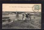 94 IVRY SUR SEINE Pont De Conflans, Pontons Des Bateaux Parisiens, Animée, Ed Gautrot 60, 1906 - Ivry Sur Seine