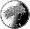 LATVIA COIN 1LATS OAK LEAFS CROWN FROM LIGO NIGHT- 2006y - Letland