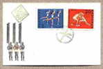 FDC 1994 Bulgaria 1969 /18 Third National Spartakiad /Sport, ATHLETIC AND FLAGS /Spartakiade - Briefe