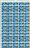 RSA 1972 MNH Part Sheet Stamps Verwoerd Dam 410 (70 Stamps) - Neufs