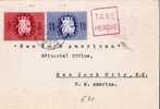 Ung258a/- UNGARN - Republik-Gründung + Barfrankierung, Sopron 1946 - Briefe U. Dokumente