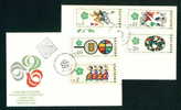 FDC 1850 Bulgaria 1968 / 4 Youth Festival Peace Friendship / HEAD FLOWERS AND BIRDS  DOVE  / Jugend-Weltfestspiele - Duiven En Duifachtigen