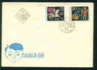 FDC 1862 Bulgaria 1968 / 6 Philatelic Exhibition DANIA / ANDERSEN Fiary Tales, Horses, Animals, Heroes / Marchen - Verhalen, Fabels En Legenden