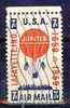 ETATS UNIS   1959  AIR MAIL SCOTT C54 OB. USED  TB ++ - 2a. 1941-1960 Usados