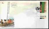 Fdc Israël 1989 Organisations Internationales UNICEF Fillette - UNICEF