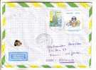 GOOD Postal Cover BRAZIL To ESTONIA 2004 - Nice Stamped: Soccer ; Music - Covers & Documents