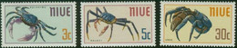 NIUE..1970..Michel # 109-111...MLH. - Niue