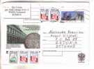 GOOD Postal Cover With Original Stamp RUSSIA To ESTONIA 2001 - Bank Of Russia 160 - Coins