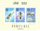 Block Gestempelt / Miniature Sheet Used (*163) - Honeybees
