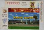 China 2002 Ninghua Henan Golden Mango Cigarette Advertising Pre-stamped Card - Tobacco