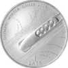 Latvia Silver Coin Bobsleigh Olympic Games TORINO 2006 - Lettonia