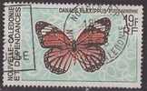 Nouvelle Caledonie  PA 92  Obl    PAPILLON - Usados