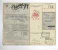 3 Documents Chemins De Fer Cachets De Gare De CHIMAY 1938/1953  --  7/283 - Autres & Non Classés