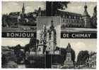 Chimay. Bonjour. 5 Vues: église, Château, Panorama,... 5 Zichten: Kerk, Kasteel, Panorama,... Timbre - Postzegel N° 426. - Chimay