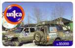 EXPEDICION ALASKA 2005 ( Venezuela Old Prepaid Card ) * Toyota Car Automobile Auto Extreme Sport Polar Expedition - Venezuela