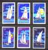 BULGARIA 1973  SPORT. VELA: SOGGETTI DIVERSI. SERIE COMPLETA NON DENTELLATA. MNH**.  YT 2049/2054 - Sailing