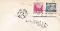 USG024/ KANALZONE - FDC. Luftpost Ex Bal Boa Heights  Nach CA - Canal Zone