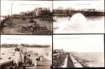 (4) Clacton-on-Sea, U.K.  - Rough Sea, Pier, Gardens & Beach, - Clacton On Sea