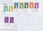 4419 Affranchissement Multiple De 9 Timbres Marianne (2006) - Lettres & Documents