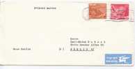 Israel Cover Sent To Germany 1972 - Storia Postale