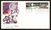 Apollo 15 Moon Exploration Mission- USA 1971 FDC Mi# 1046-1047 By Fleetwood - Etats-Unis