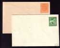 SWEDEN VF SMALL MINT (2) ENTIRE COVERS - Enteros Postales