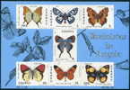 (077) Angola  Butterflies Sheet / Bf / Bloc Papillons / Vlinders / Schmetterlinge  ** / Mnh  Michel BL 6 - Angola