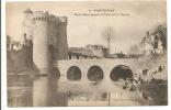 79 -   PARTHENAY - Porte Saint-Jacques Et Pont Sur Le Thouet - Les Laveuses Au Travail - Parthenay