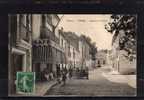 34 ANIANE Boulevard St Jean, Café, Terrasse, Animée, Ed Durand, 1913 - Aniane