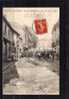 34 ANIANE Inondations 1907, Visite Président Fallières, Boulevard St Jean, Très Animée, Ed Mauclar, 1909 - Aniane